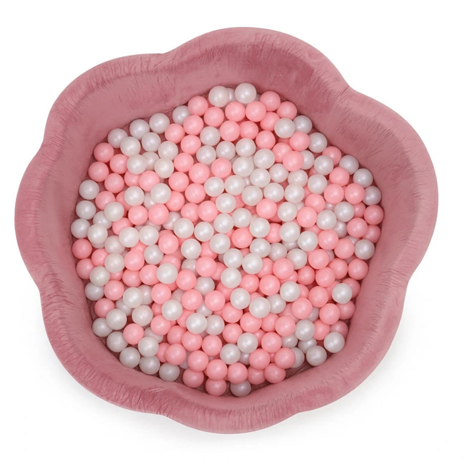 Little Angel Soft Foam Ball Pit Baby Playpen And Ball Pool - 200 Balls (Rose Pink)