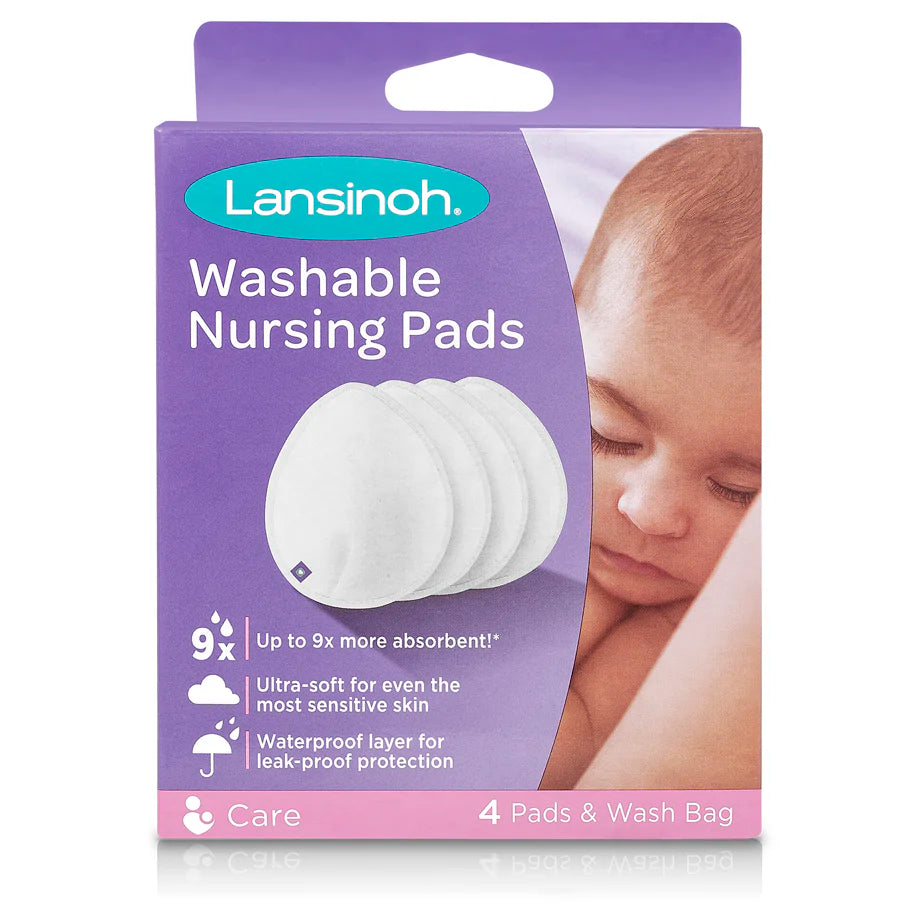 Lansinoh Washable Nursing Pads (Pack of 4)