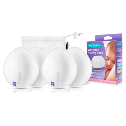 Lansinoh Washable Nursing Pads (Pack of 4)