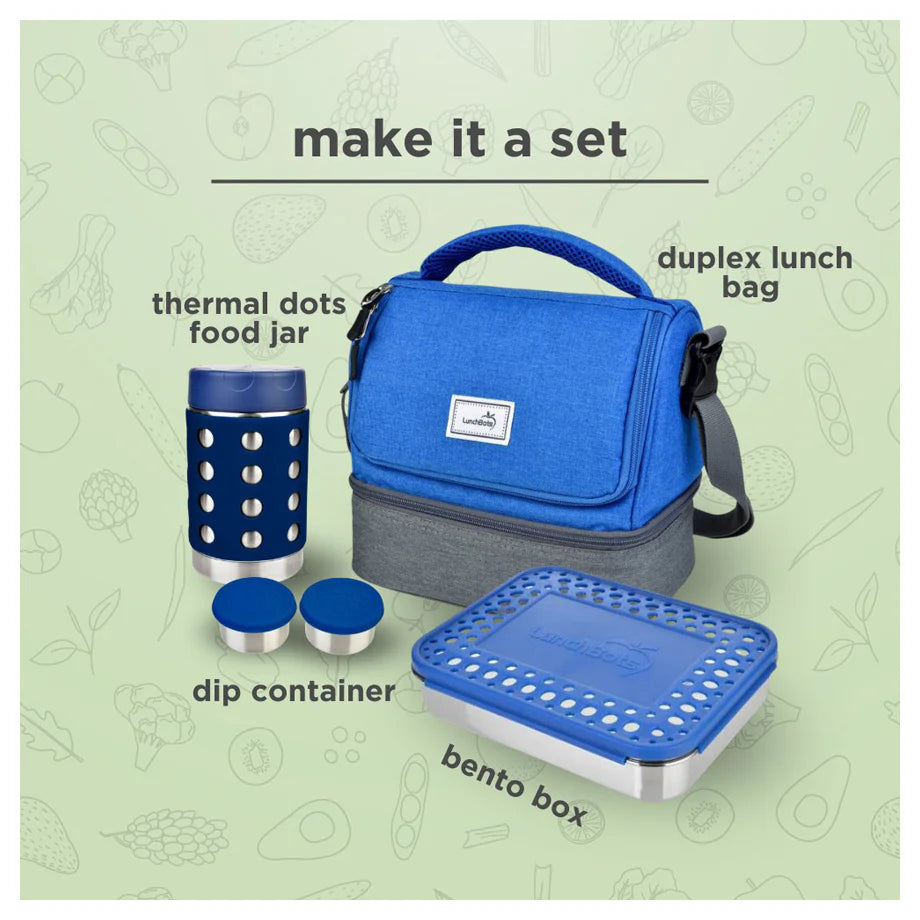 Large Cinco Bento Lunchbox (Blue)