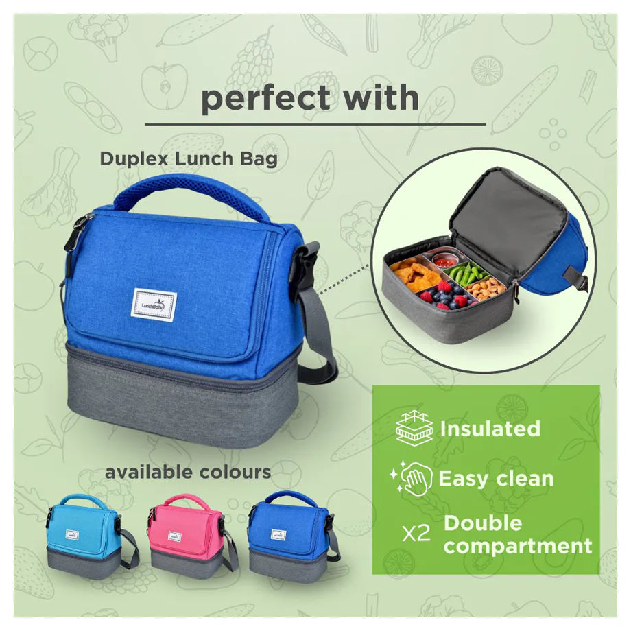 Large Cinco Bento Lunchbox (Blue)