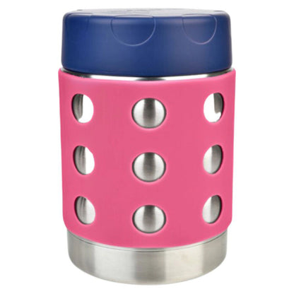 Thermal Dots Food Jar 12oz (Pink)