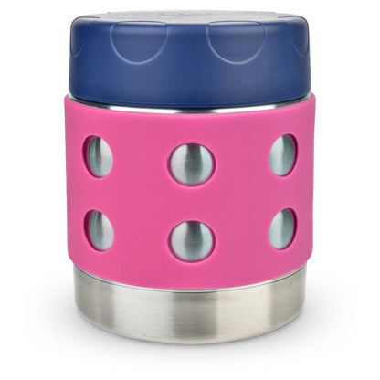 Thermal Dots Food Jar 8oz (pink)