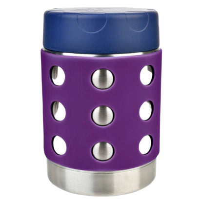 Thermal Dots Food Jar 12oz (Purple)
