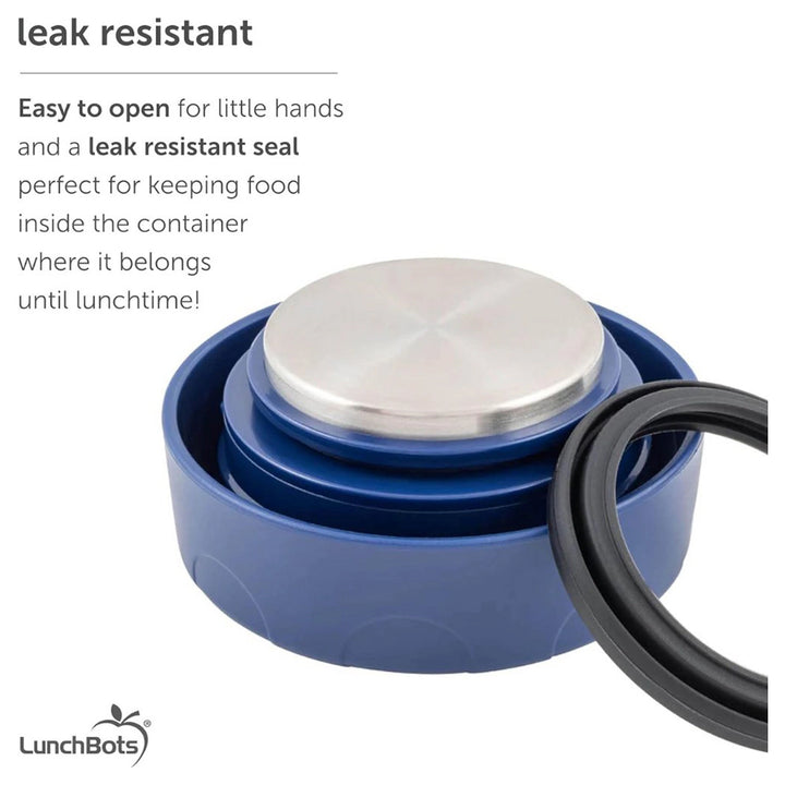 Thermal Dots Food Jar 12oz (Purple)