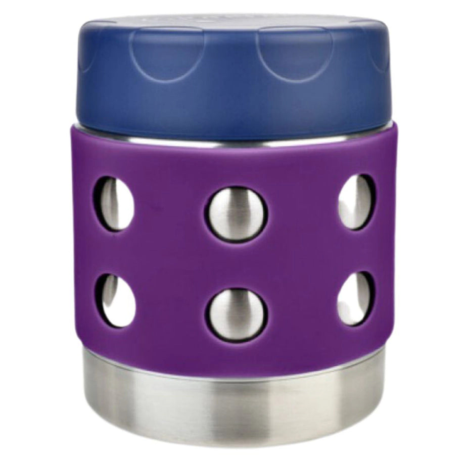 Thermal Dots Food Jar 8oz (Purple)