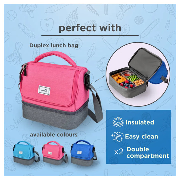 Lunchbots Wide Thermal Food Jar 12oz (Pink)