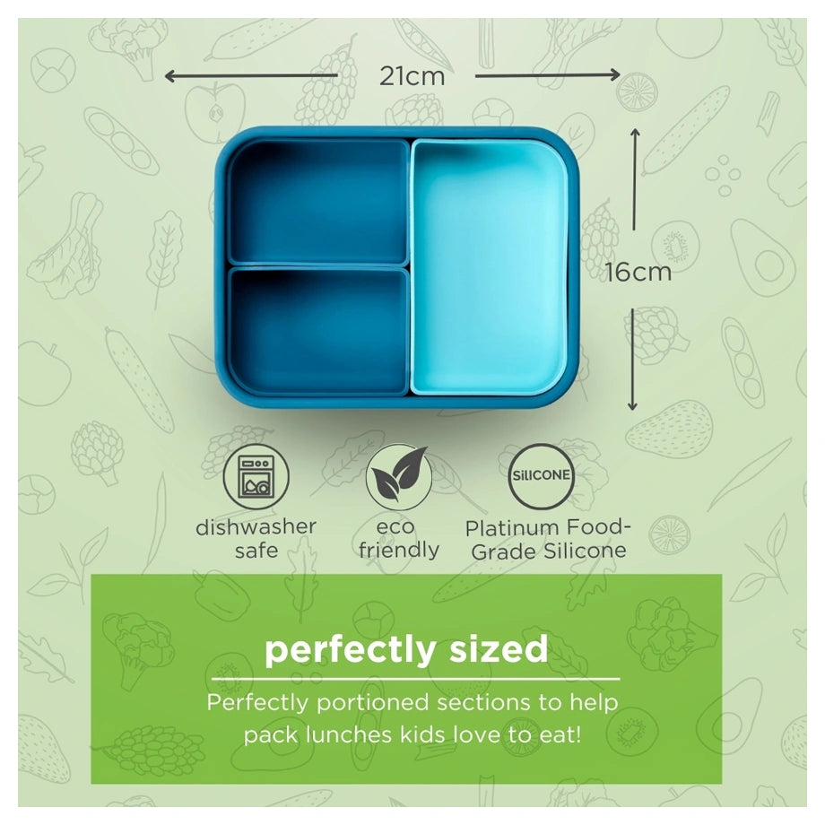 Lunchbots Large Build A Bento Lunch Box (Octopus)