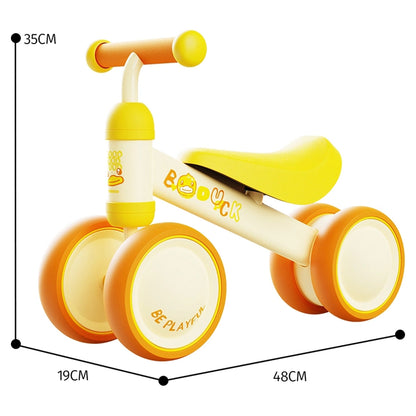 B.Duck Baby Balance Bike (Yellow)