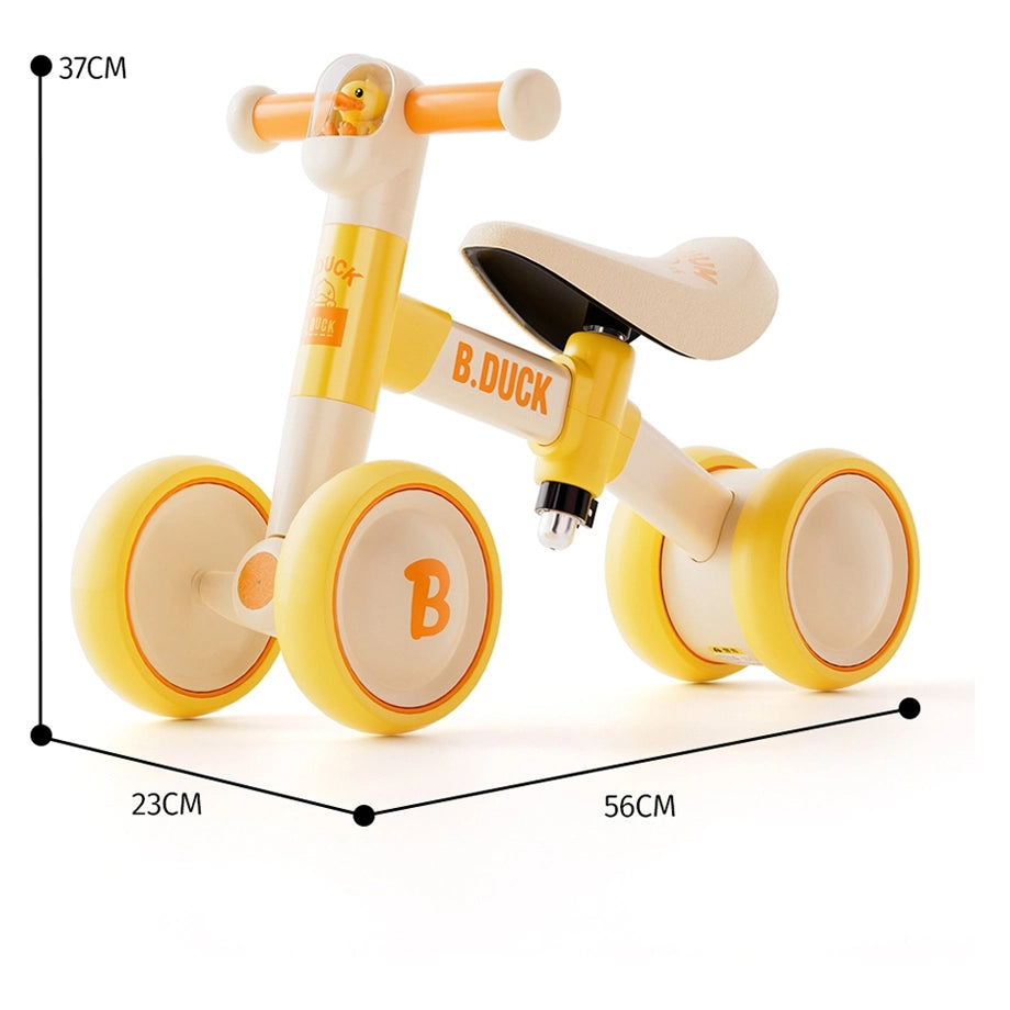 B.Duck Toddler Balance Bike (Yellow)