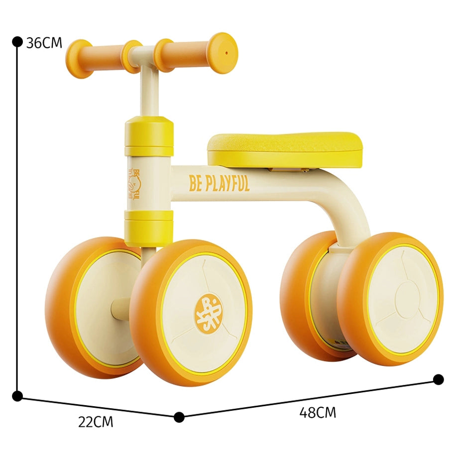 B.Duck Baby Balance Bike (Orange)
