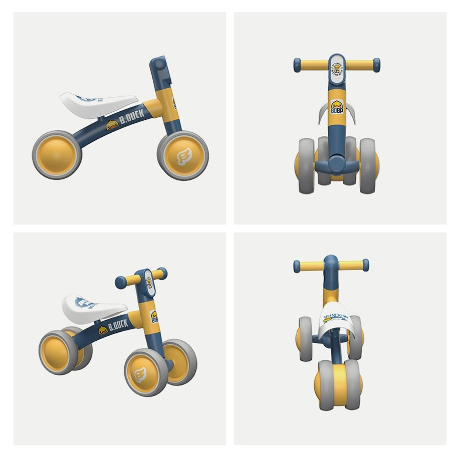 B.Duck Toddler Balance Bike (Blue)