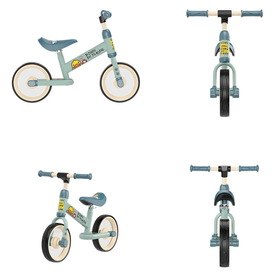 B.Duck Kids Balance Bike (Green)