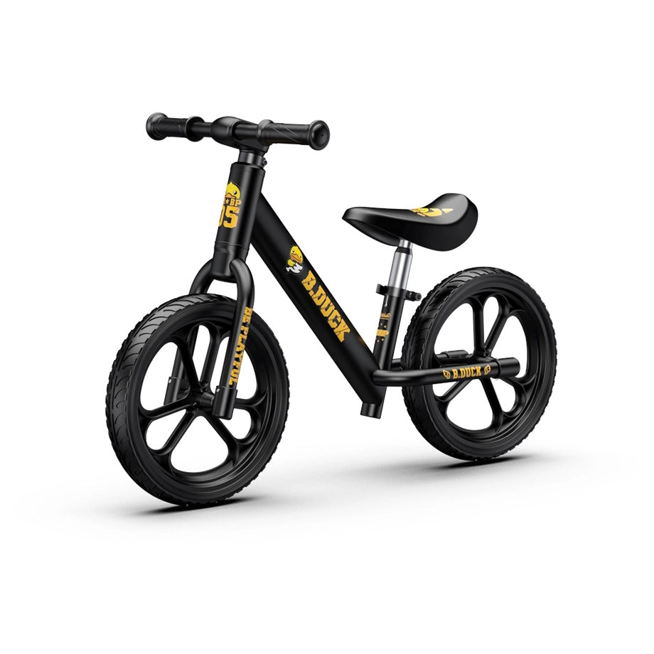 B.Duck Kids Balance Bike (Black)