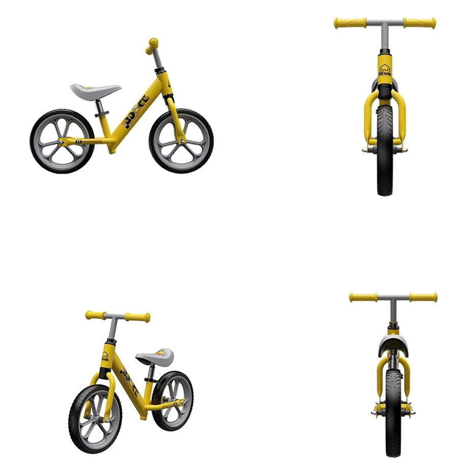 B.Duck Kids Balance Bike (Yellow)