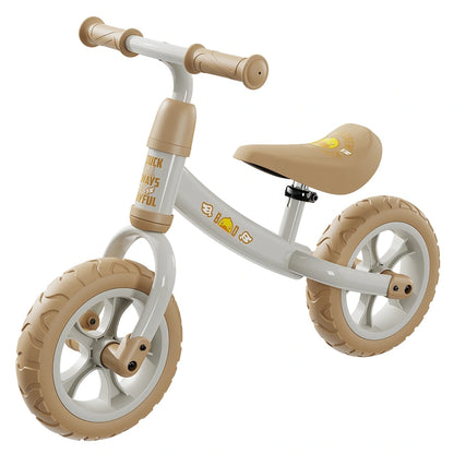 B.Duck Kids Balance Bike (White)