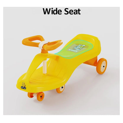 B.Duck Ride-On Twist Car for Kids (Yellow)