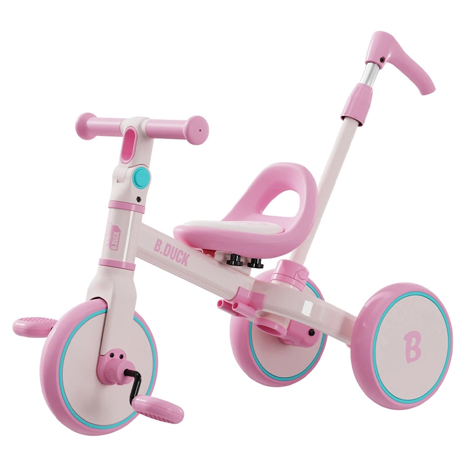 B.Duck 4-in-1 Kids Bike (Pink)