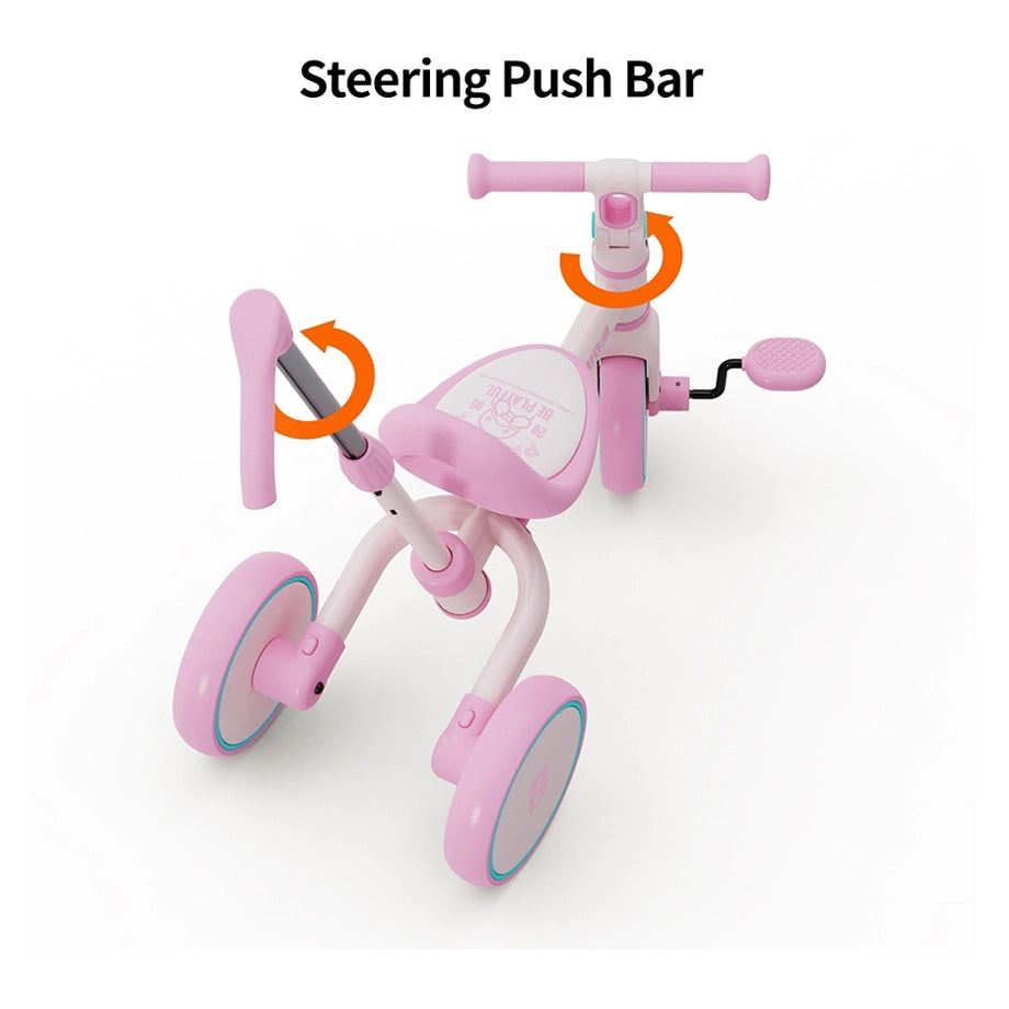 B.Duck 4-in-1 Kids Bike (Pink)