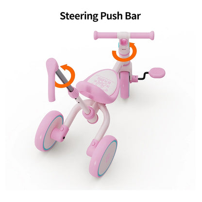 B.Duck 4-in-1 Kids Bike (Pink)