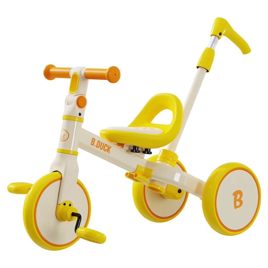 B.Duck 4-in-1 Kids Bike (Yellow)