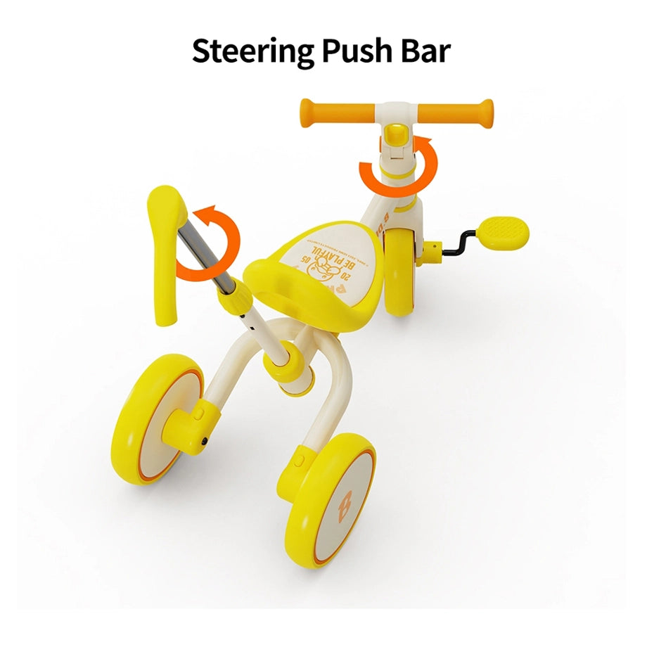 B.Duck 4-in-1 Kids Bike (Yellow)
