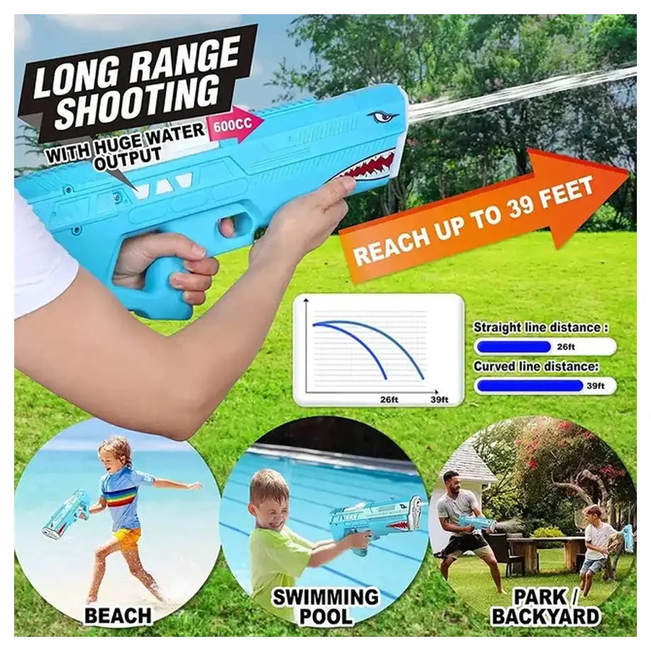 Sam Toys Shark Electric Water Gun
