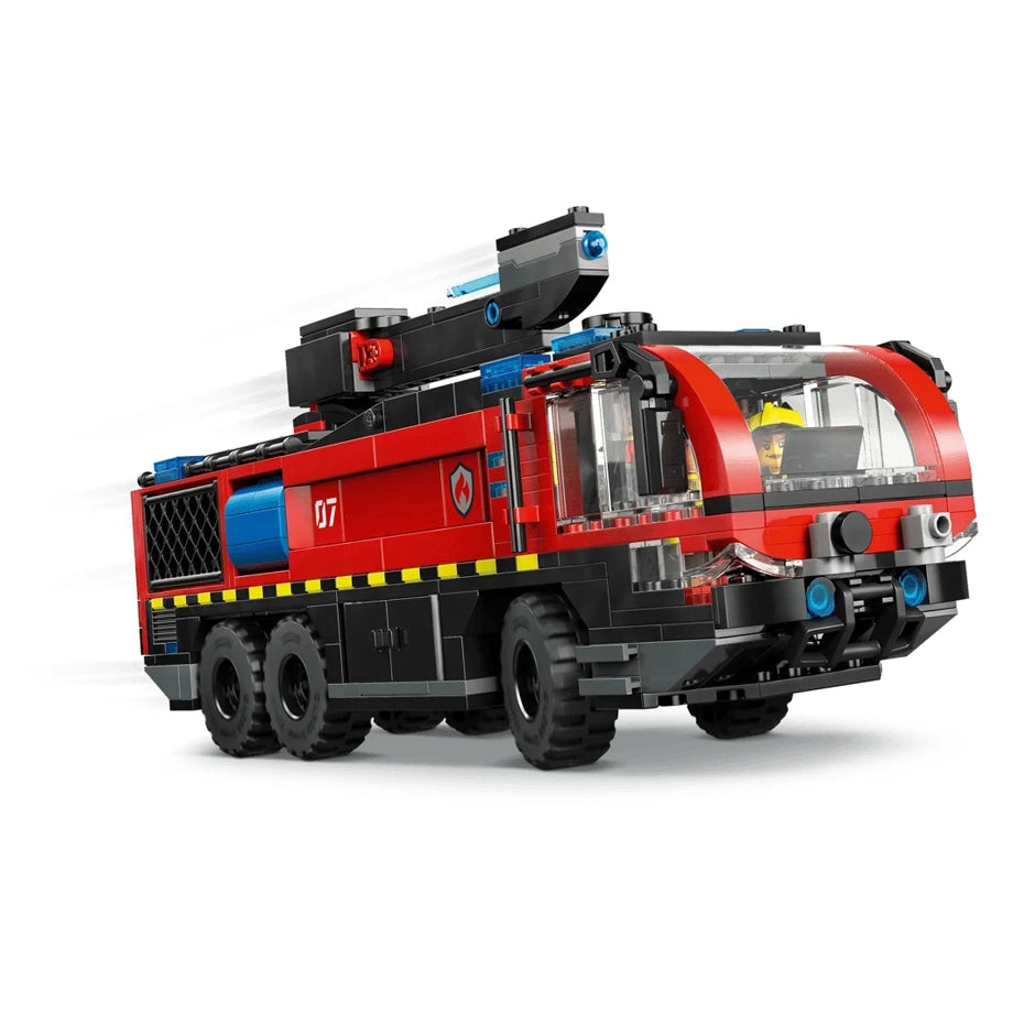 LEGO City Airport Fire Truck 60499 Building Toy Set (691 Pieces)