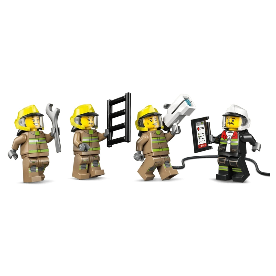 LEGO City Airport Fire Truck 60499 Building Toy Set (691 Pieces)