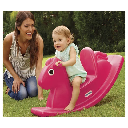 Little Tikes Rocking Horse-Magenta Single