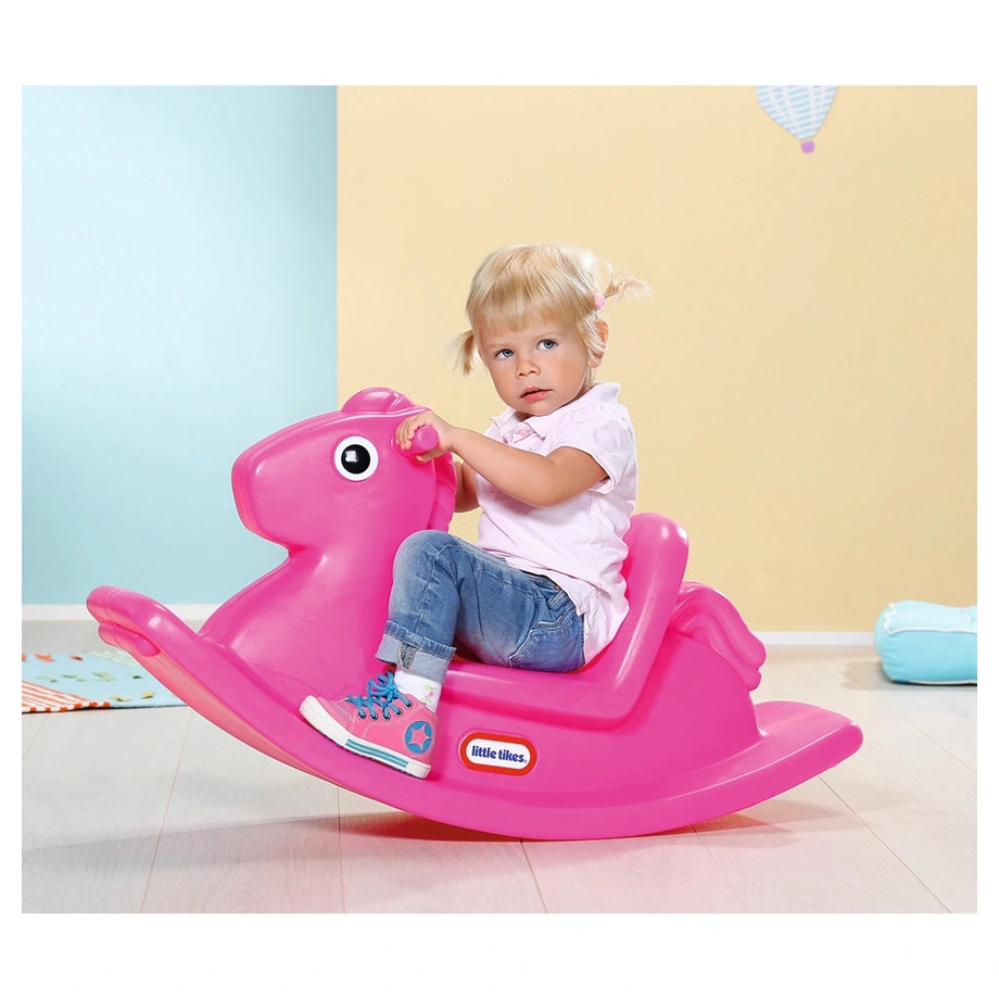 Little Tikes Rocking Horse-Magenta Single