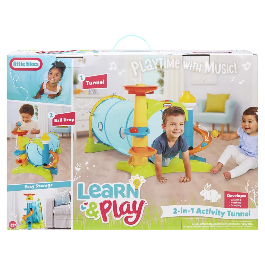 Little Tikes 2 in 1 Activity Tunnel