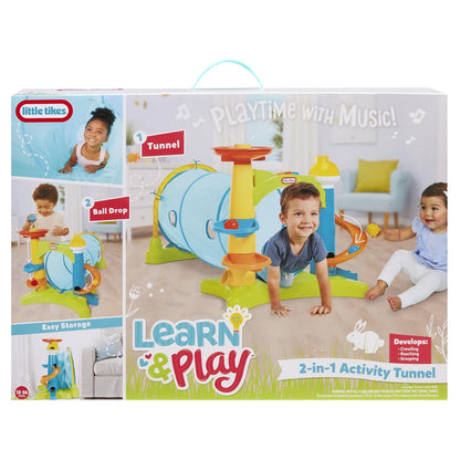 Little Tikes 2 in 1 Activity Tunnel