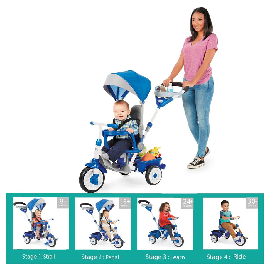Little Tikes Perfect Fit 4-in-1 Trike (Blue)