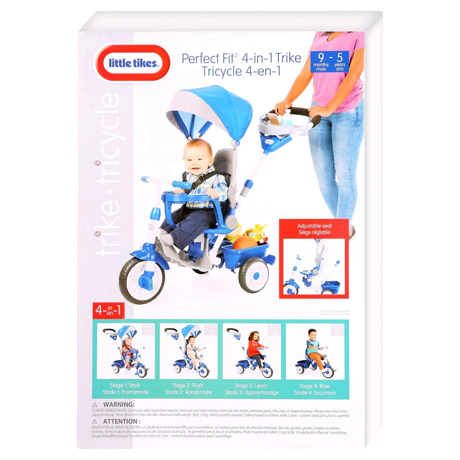 Little Tikes Perfect Fit 4-in-1 Trike (Blue)