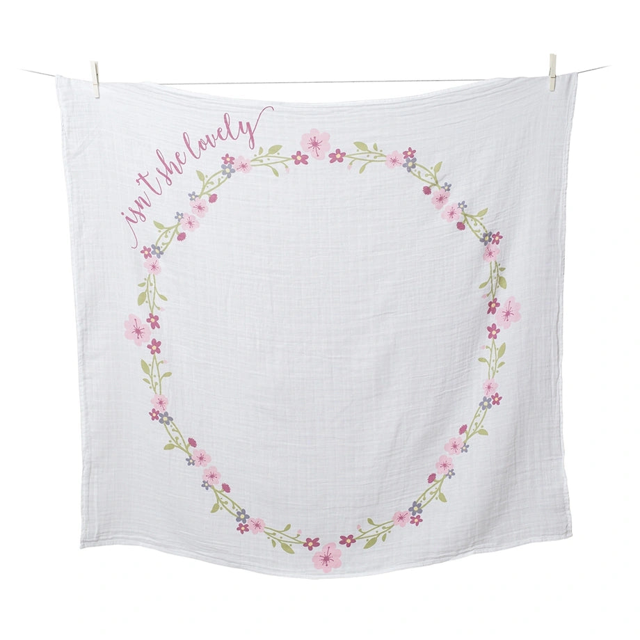 Lulujo Baby’s First Year™ Blanket & Cards Set (Isn’t She Lovely)
