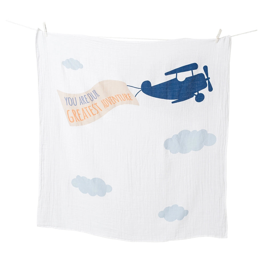 Lulujo Baby’s First Year™ Blanket & Cards Set (Greatest Adventure)
