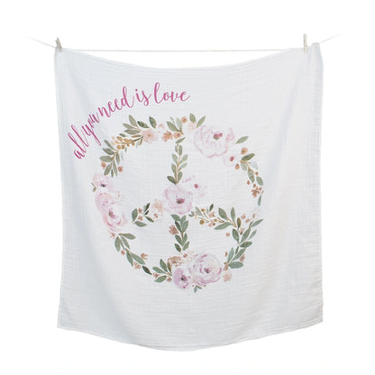 Lulujo Baby’s First Year™ Blanket & Cards Set (All You Need Is Love)
