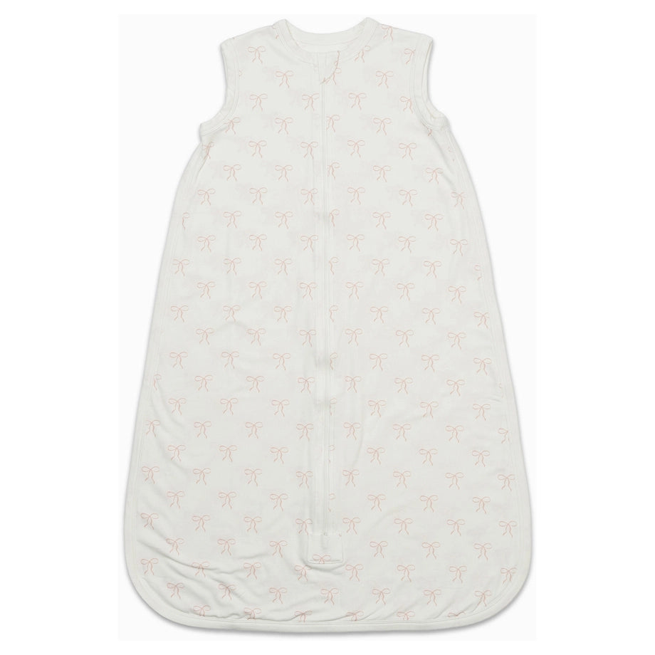 Lulujo Bamboo Sleeping Bag TOG 1.0 Size S 0–6 Months (Bows)
