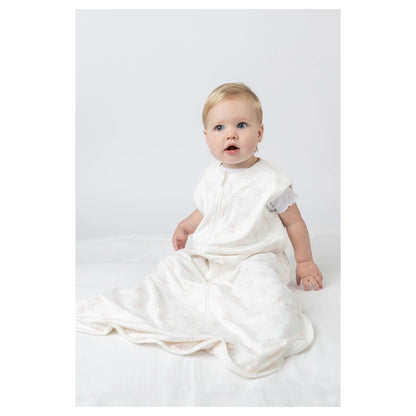 Lulujo Bamboo Sleeping Bag TOG 1.0 Size S 0–6 Months (Bows)