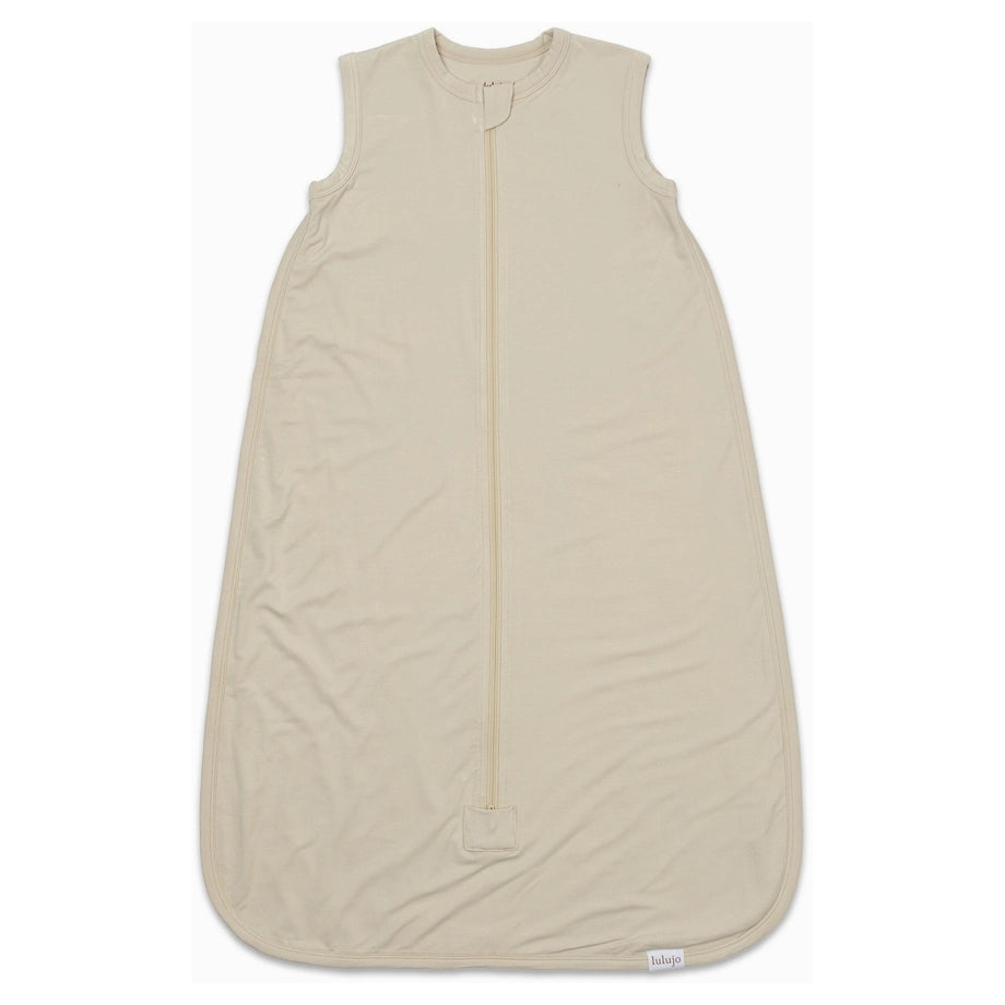 Lulujo Bamboo Sleeping Bag TOG 1.0 Size S 0–6 Months (Beige)