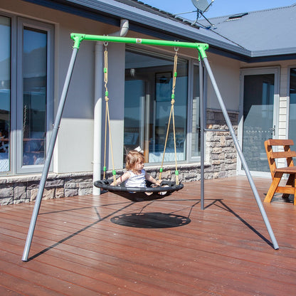 Dynamic Sports Fennic Fox Nest Metal Swing Set