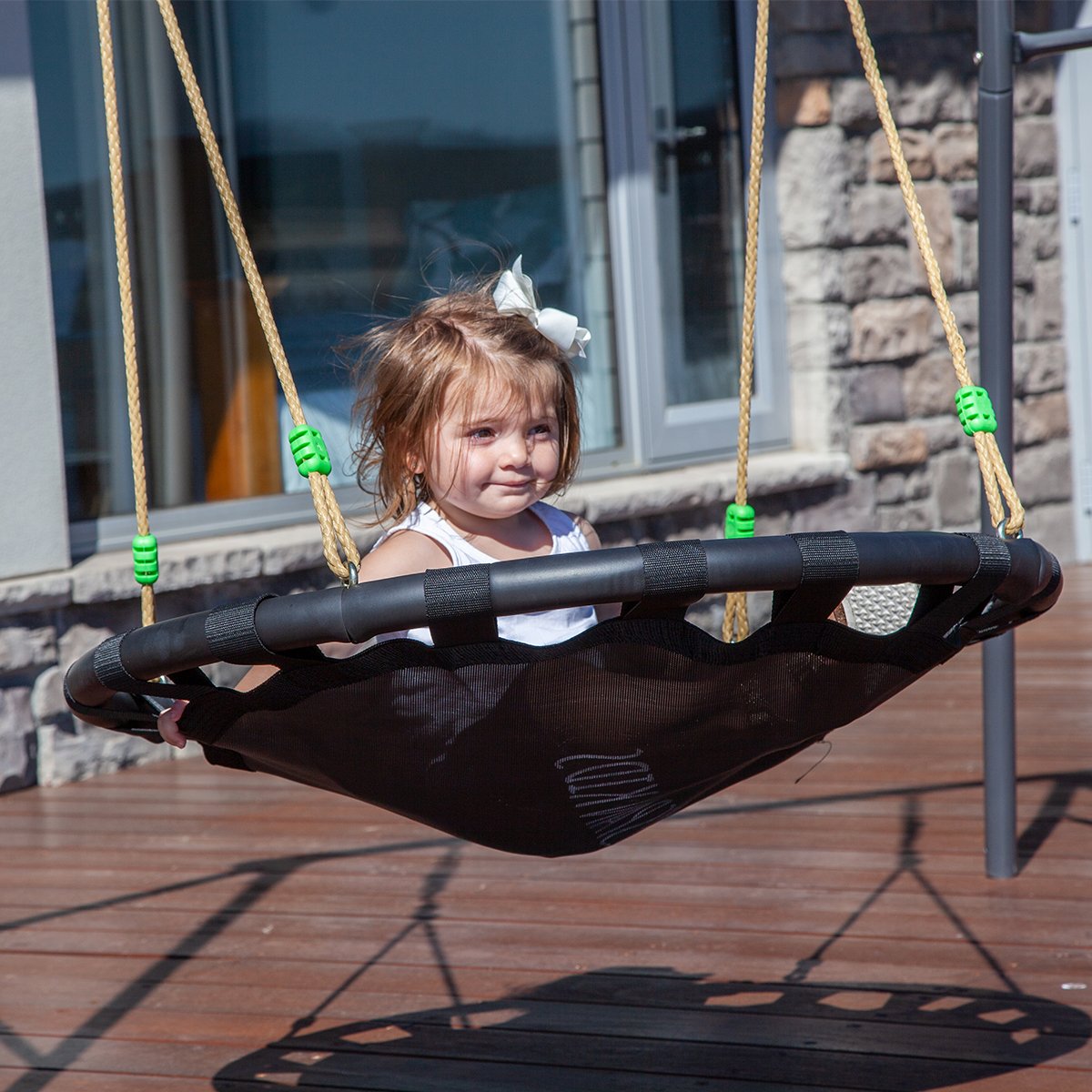 Dynamic Sports Fennic Fox Nest Metal Swing Set