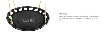 Dynamic Sports Desert Hedgehog Swing Set