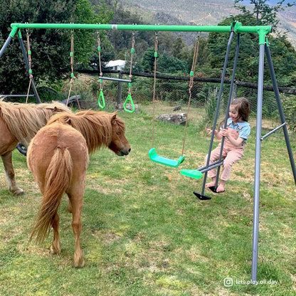 Dynamic Sports Desert Hedgehog Swing Set