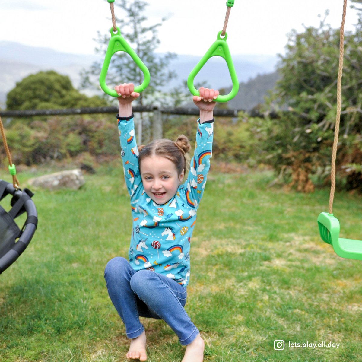 Dynamic Sports Desert Hedgehog Swing Set
