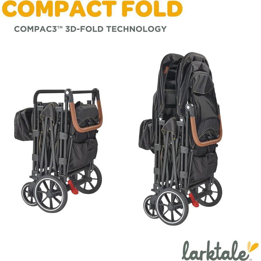 Larktale Caravan Stroller Wagon (Byron Black)