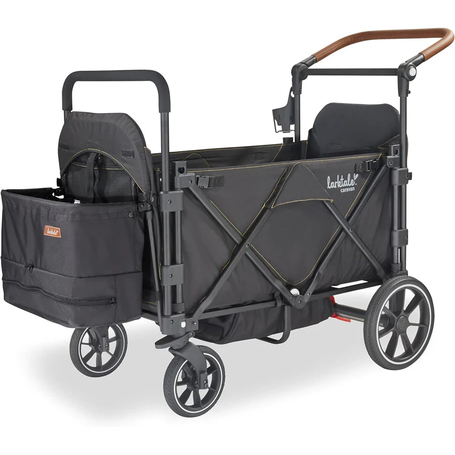 Larktale Caravan Stroller Wagon in Byron Black