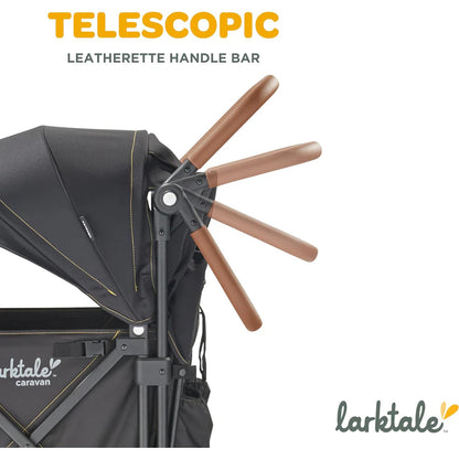 Larktale Caravan Stroller Wagon (Byron Black)