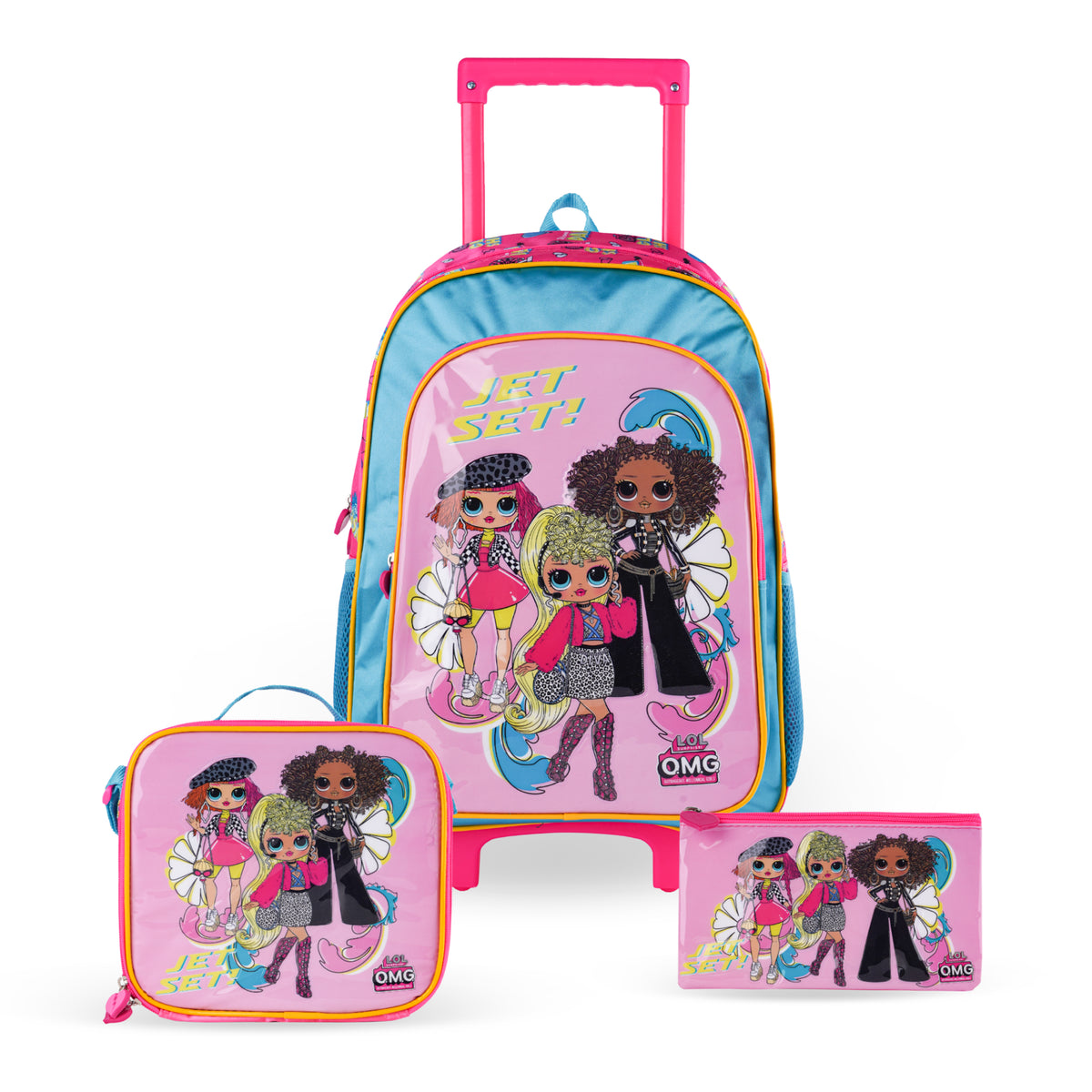 LOL OMG Glam Shores 3in1 Trolley Box set 18 Inch